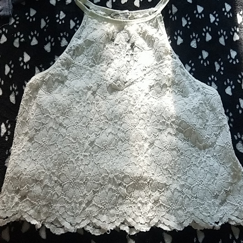 White tank top
